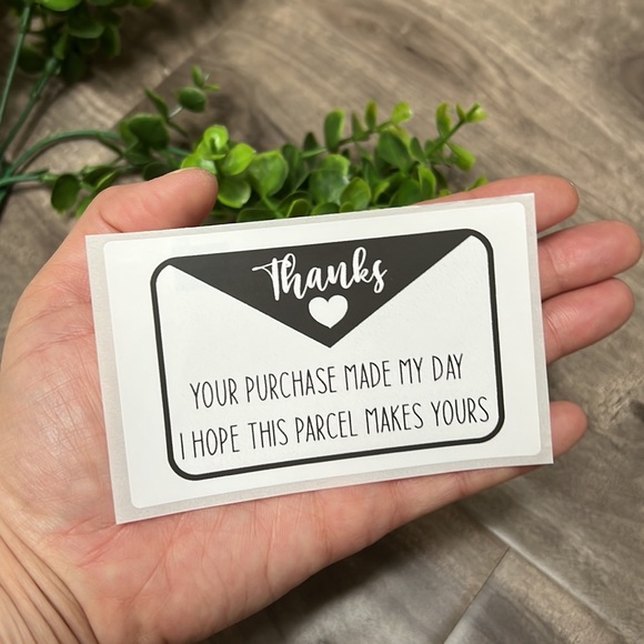 📦3/$20 - UGLY BOX 25 Custom shipping stickers -  made my day 2.5x4” - Picture 4 of 5